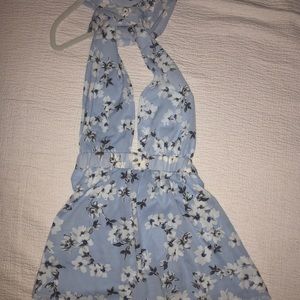 NWT romper with adjustable ties